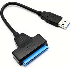 Temu Sata To Usb 3.0 To Sata Iii Hard Driver Adapter