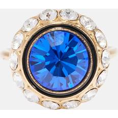 Valentino Smykker Valentino VLogo Crystal Embellished Ring - Blue