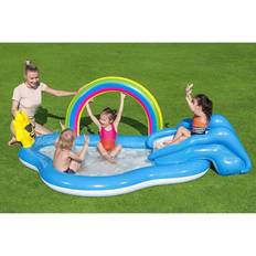 Piscine Gonfiabili Piscina Per Bambini Arcobaleno 2 Anni Gonfiabile 257x145x91cm
