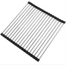 Foldable Kitchen Stainless Steel Dish Drainer