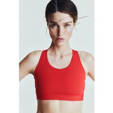 H&M Dam Sport-bh Medium Support - Röd