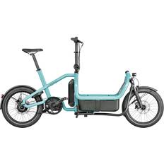 Blå El-ladcykler Riese & Müller Carrie Vario - Aqua Unisex