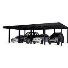 Carport Oslo 596 5x1195 cm 4 Biler