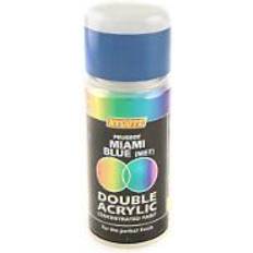 Car Spray Paints Hycote Peugeot Miami Blue Metallic Double Acrylic Spray Paint 150ml