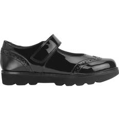 Start-rite Girls Rip-Tape School Shoes - Black