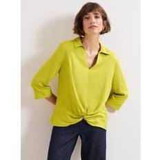Phase Eight Shirts Phase Eight Clary Twist Front Shirt - Green