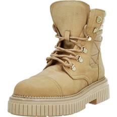 Uld Snørestøvler Alpe Design Uld Stilfulde Lace-up Støvler Til Børn - Beige