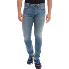 Emporio Armani Bukser & Shorts Emporio Armani Slim Fit Denim Jeans - Blå