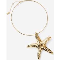 Cotton On Choker Necklace - Gold