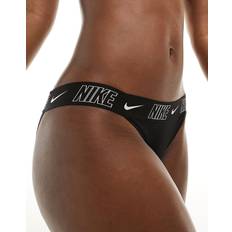 Nike Bikinis Nike Fusion Bikiniunderdel Med Tejpad Logga - Svart