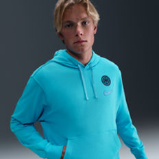 Inter trøje Nike Inter Milan Club Fodboldpullover Hættetrøje Blå XXL