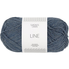 Sandnes Garn Line Dusky Blue Grey 110m