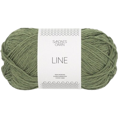 Sandnes Garn Line Olive Green 110m