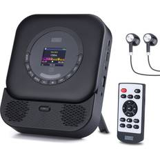 CD Players August SE15 Portable CD Player Bluetooth USB MP3