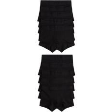 H&M Bomuld Trunks 10-Pak- Sort (1277402003)