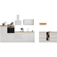 Respekta Cuisine Coin De Lîle Intégrée Blanc Gabriel 290 Cm