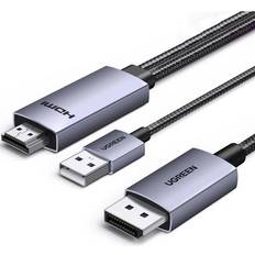 UGREEN HD169 HDMI To DisplayPort Cable 4K 60Hz 2m