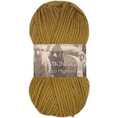 Viking of Norway Eco Highland Wool Gulgrøn 110m