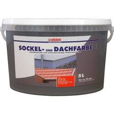 Malerfarbe Wilckens Wilckens 2 5 l sockel- dachziegel Dachfarbe Außenbereich Grau 5L