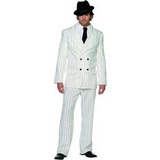 Smiffys Gangster Kostume Hvid