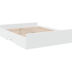 vidaXL Plywood White 160x200cm