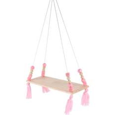 Maxpower Wooden Nordic Wall Shelf Pink