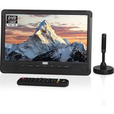 August Da383 10 Inch Portable Handheld TV DVD Player