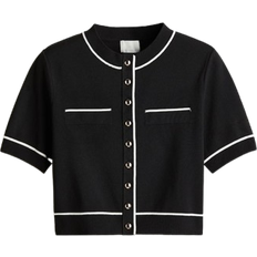 H&M Dense Knit Cardigan - Black