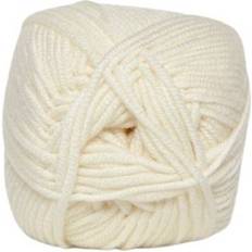 Hjertegarn Extrafine Merino Råhvid 120m