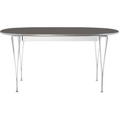 Fritz Hansen Superellipse B620 Grey/Matt Warm Graphite Matbord 100x270cm