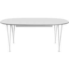 Ovala - Vit Matbord Fritz Hansen Superellipse B620 White/Matt White Matbord 100x270cm