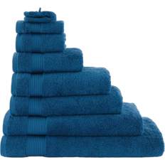 Dunelm Egyptian Cotton Guest Towel Blue (60x40cm)