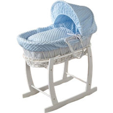 For Your Little One Wicker Baby Moses Basket with Stand 19.3x32.7" 19.3x32.7"