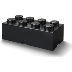 Room Copenhagen Lego Storage Brick 8 Stud Black