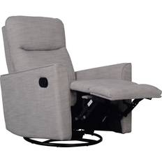 Kid's Room OBaby Madison Swivel Glider Recliner Chair Pebble