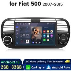 Fiat 500 2007-2015 Car Radio GPS Sat Nav Android 13 2+32GB