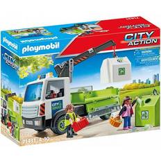 Playmobil Glass Recycling Truck with Container 71431