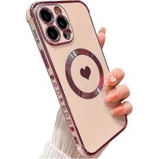 Kikidex Magnetic iPhone 14 Pro Max Case Pink