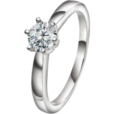 Gullfunn Olivia Ring - White Gold/Diamond