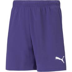 Purple Trousers Children's Clothing Puma Youth TeamRISE Football Shorts - Prism Violet/White (704943-10)
