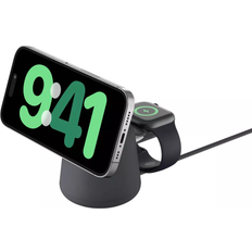 Belkin boost charge 15w Belkin BoostCharge Pro 2-in-1 Wireless Charging Dock with MagSafe 15W Charcoal