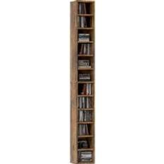 CD & Vinyl Storage Homcom 204 CD Tall Narrow Media Storage Tower