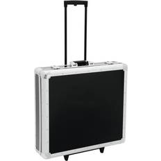 CD- & Vinylförvaring Roadinger Black CD Case 200 CDs With Trolley