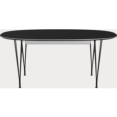 Fritz Hansen Superellipse B620 Black Matt/Black Spisebord 100x270cm