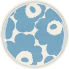 Marimekko unikko tallrik Marimekko Oiva Unikko Sky Blue Assiett 13.5cm