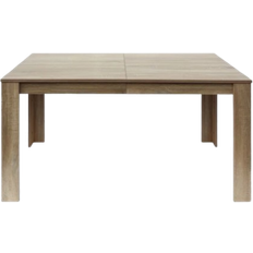 vidaXL Engineered Wood Oak Dining Table 80x140cm