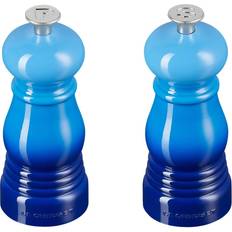 Le Creuset Mini Azure Saltkvern, Pepperkvern 2st 11cm