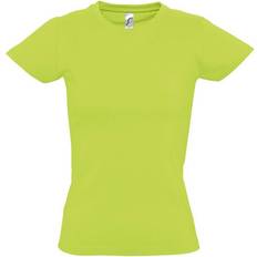 Sol's Women's Imperial Heavy Short Sleeve T-shirt - Apple Green