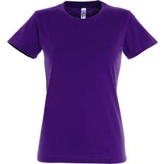 Sol's Imperial Women's Round Neck T-shirt - Dark Purple