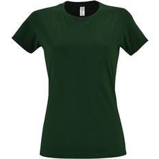 Sol's Women's Imperial Heavy Short Sleeve T-shirt - Bottle Green